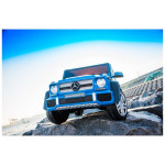 Elektrické autíčko Mercedes A100 - nelakované - modré